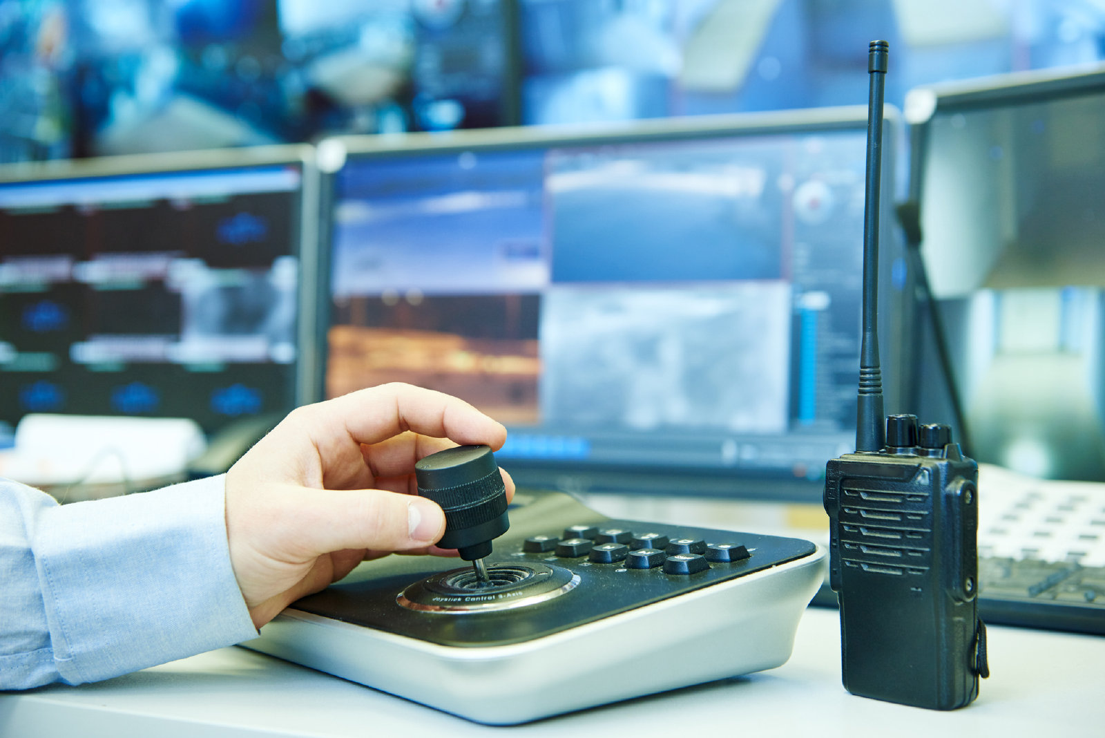 Surveillance control room