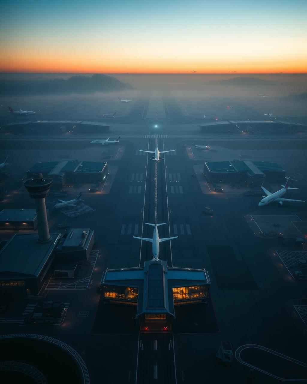 المطارات